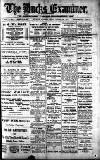 Buckinghamshire Examiner Friday 13 January 1922 Page 1