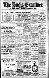 Buckinghamshire Examiner Friday 17 February 1922 Page 1