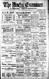 Buckinghamshire Examiner Friday 17 March 1922 Page 1