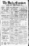 Buckinghamshire Examiner Friday 12 January 1923 Page 1