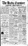 Buckinghamshire Examiner Friday 14 December 1923 Page 1