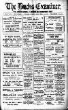 Buckinghamshire Examiner Friday 21 March 1924 Page 1
