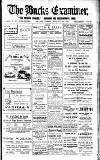 Buckinghamshire Examiner Friday 12 June 1925 Page 1