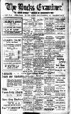 Buckinghamshire Examiner Friday 20 November 1925 Page 1