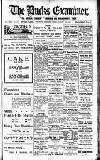 Buckinghamshire Examiner Friday 15 January 1926 Page 1
