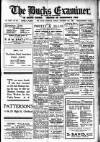 Buckinghamshire Examiner Friday 24 December 1926 Page 1