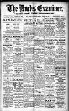 Buckinghamshire Examiner Friday 04 March 1927 Page 1