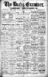 Buckinghamshire Examiner Friday 09 September 1927 Page 1
