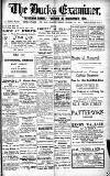 Buckinghamshire Examiner Friday 09 December 1927 Page 1