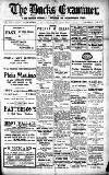 Buckinghamshire Examiner Friday 02 March 1928 Page 1