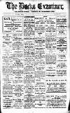 Buckinghamshire Examiner Friday 12 October 1928 Page 1