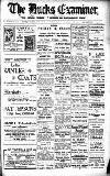 Buckinghamshire Examiner Friday 16 November 1928 Page 1