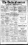 Buckinghamshire Examiner Friday 22 February 1929 Page 1