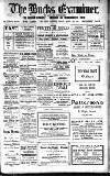 Buckinghamshire Examiner Friday 15 March 1929 Page 1