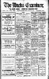 Buckinghamshire Examiner Friday 24 January 1930 Page 1