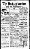 Buckinghamshire Examiner Friday 07 February 1930 Page 1