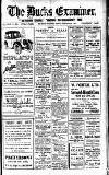 Buckinghamshire Examiner Friday 21 February 1930 Page 1