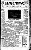 Buckinghamshire Examiner Friday 21 March 1930 Page 1