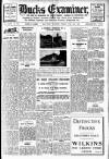 Buckinghamshire Examiner Friday 13 June 1930 Page 1