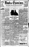 Buckinghamshire Examiner Friday 27 June 1930 Page 1