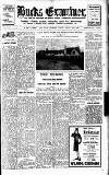 Buckinghamshire Examiner Friday 22 August 1930 Page 1