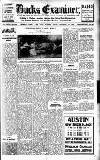 Buckinghamshire Examiner Friday 19 September 1930 Page 1