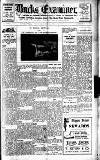 Buckinghamshire Examiner Friday 05 December 1930 Page 1