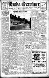 Buckinghamshire Examiner Friday 09 February 1934 Page 1