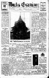 Buckinghamshire Examiner Friday 18 October 1935 Page 1