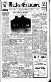 Buckinghamshire Examiner Friday 13 December 1935 Page 1
