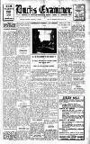 Buckinghamshire Examiner Friday 04 September 1936 Page 1