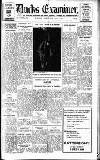 Buckinghamshire Examiner Friday 26 February 1937 Page 1