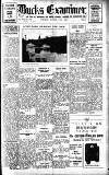 Buckinghamshire Examiner Friday 19 March 1937 Page 1