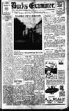Buckinghamshire Examiner Friday 10 December 1937 Page 1