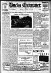 Buckinghamshire Examiner Friday 07 October 1938 Page 1