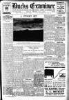 Buckinghamshire Examiner Friday 21 October 1938 Page 1
