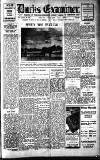 Buckinghamshire Examiner Friday 13 January 1939 Page 1