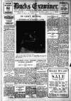 Buckinghamshire Examiner Friday 28 April 1939 Page 1