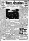 Buckinghamshire Examiner Friday 28 July 1939 Page 1