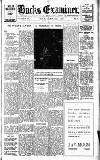 Buckinghamshire Examiner Friday 22 March 1940 Page 1