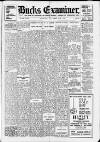 Buckinghamshire Examiner Friday 27 October 1944 Page 1
