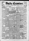 Buckinghamshire Examiner Friday 13 February 1948 Page 1