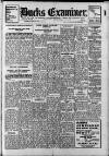 Buckinghamshire Examiner Friday 12 November 1948 Page 1