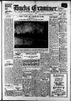 Buckinghamshire Examiner Friday 16 May 1952 Page 1