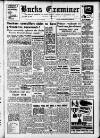 Buckinghamshire Examiner Friday 06 August 1954 Page 1