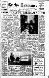 Buckinghamshire Examiner Friday 18 May 1962 Page 1