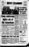 Buckinghamshire Examiner Friday 07 January 1972 Page 1