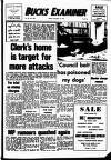 Buckinghamshire Examiner Friday 14 January 1972 Page 1