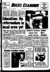 Buckinghamshire Examiner Friday 21 January 1972 Page 1