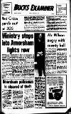 Buckinghamshire Examiner Friday 03 March 1972 Page 1